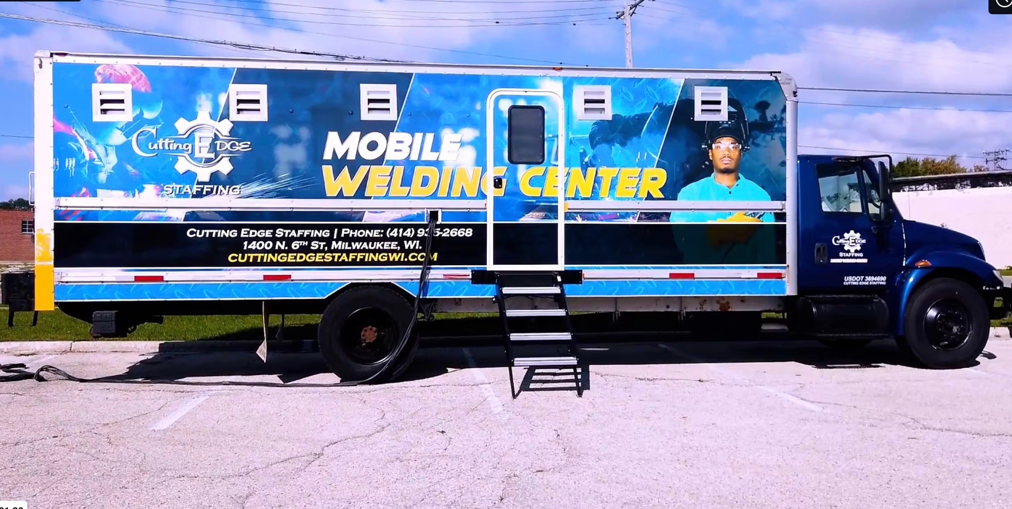 Cutting Edge Mobile Welding Center truck